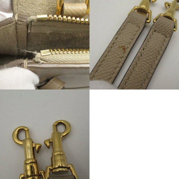 Celine Pico Belt Bag Shoulder Bag Leather Gray - Picture 10 of 10